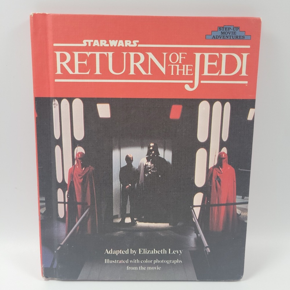VTG Star Wars ROTJ Return of the Jedi Weekly Reader Movie Story Book 1983